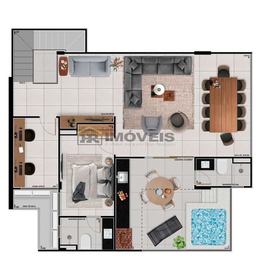 Apartamento à venda com 3 quartos, 85m² - Foto 19