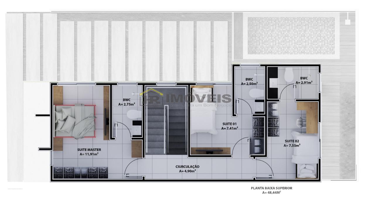 Casa de Condomínio à venda com 3 quartos, 97m² - Foto 8